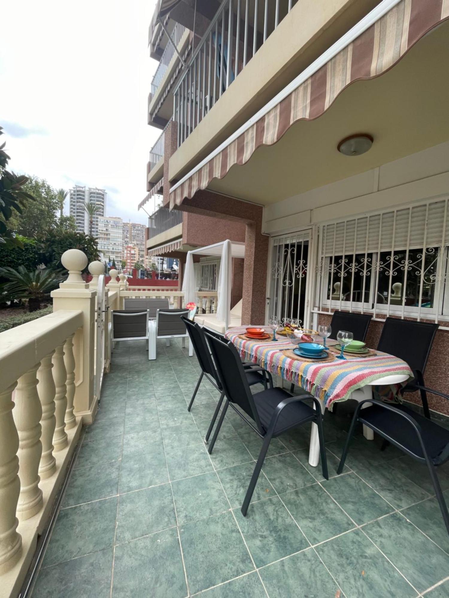Super Terrace Levante Front Line Apartment Los Ranchos Self Check-In, Free Parking Benidorm Exterior foto