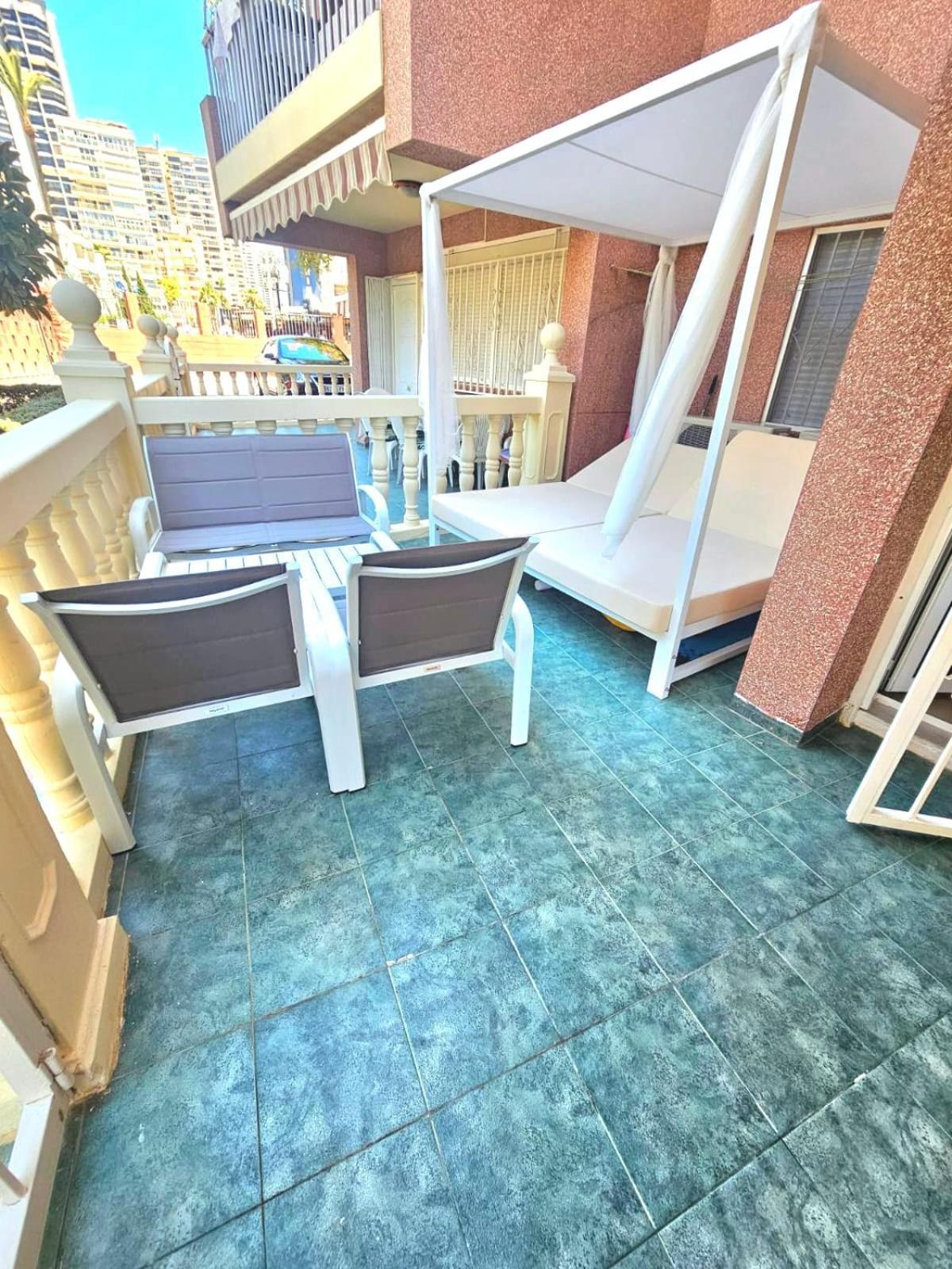 Super Terrace Levante Front Line Apartment Los Ranchos Self Check-In, Free Parking Benidorm Exterior foto